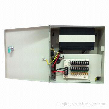 New Model Rechargeable 12V, 10A 9-way Switching Power Supply for CCTV Cameras, Access Control System